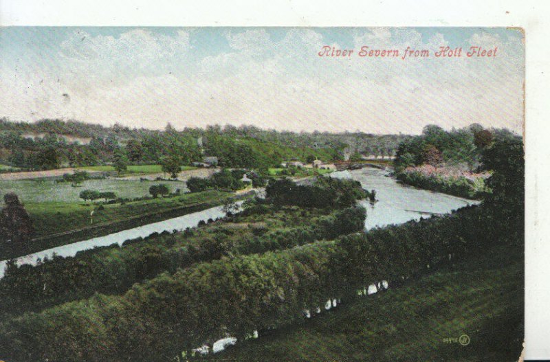 Worcestershire Postcard - River Severn From Holt Fleet - Ref 16072A