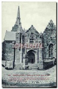 Old Postcard Perros Guirec Church of Clarity