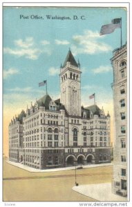 WASHINGTON D.C., 1900-1910's; Post Office