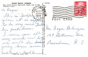 Florida  Miami Beach kenilworth Hotel