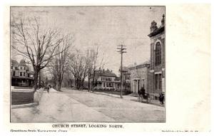 Connecticut Naugatuck ,   Church Street looking North