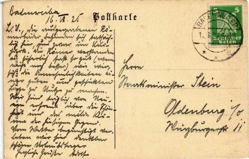 CPA AK Badenweiler bad.Schwarzwald GERMANY (890749)