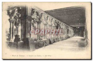 Old Postcard Musee Toulouse Cloister Gallery