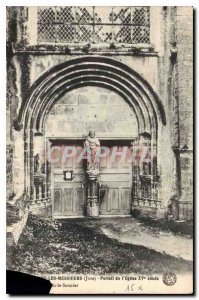 Postcard The Old Gentlemen Jura of the XV century Church Portal