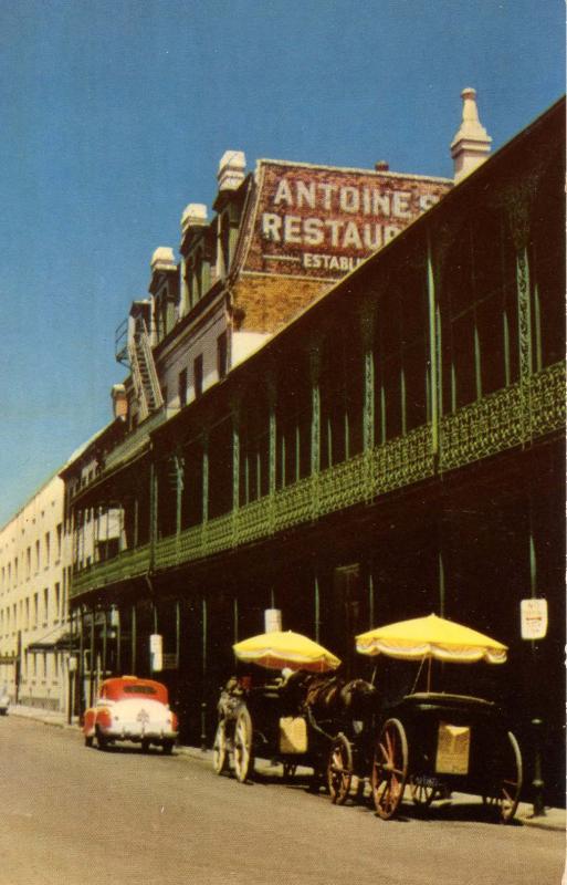 LA - New Orleans. Antoine's Restaurant on St Louis Street