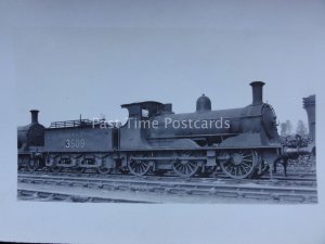 Steam Locomotive & Tender No.3509 Southern Railway Old RP Postcard