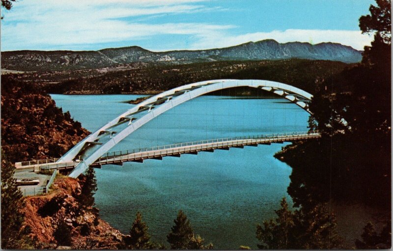 Cart Creek Bridge Utah Postcard PC475