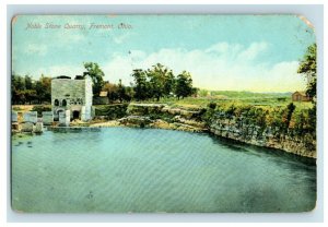 C.1900-10 Noble Stone Quarry Fremont, Ohio Vintage Postcard P19