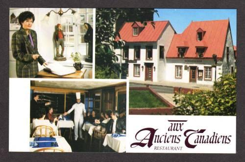 Aux Anciens Canadiens Restaurant Haute VILLE QUEBEC PC