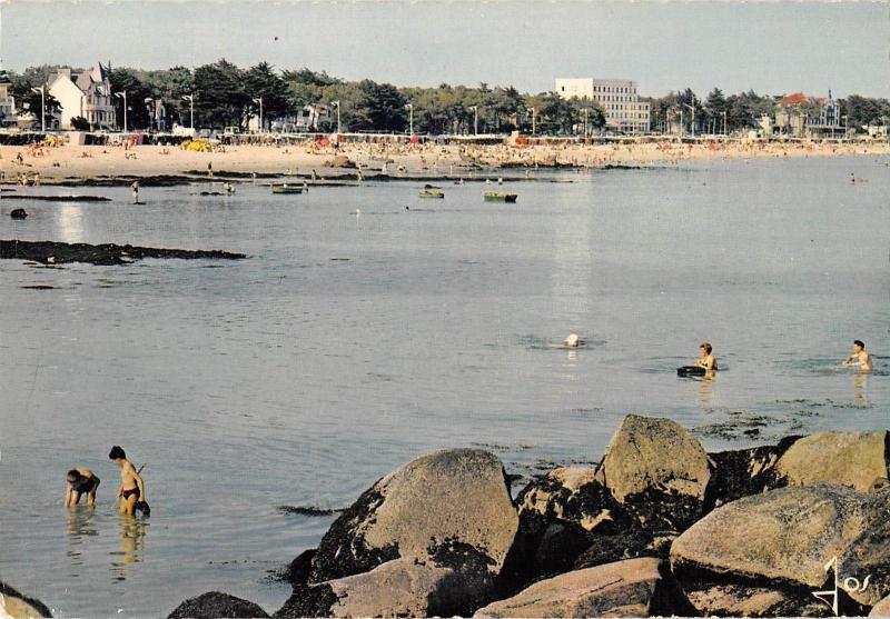 BR48587 Carnac les hotels et la plage a maree haute     France