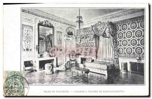 Postcard Old Palace of Compiegne Bedroom Marie Antoinette