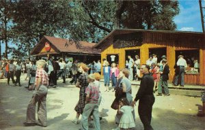 Angola Indiana 1960s Postcard Buck Lake Ranch Amusement Park