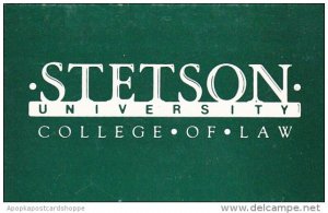 Stetson University College Of Law St Petersburg Florida