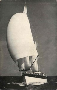 Stamford Conn CT Calypso Cruising Ketch Sailboat Ship Vintage Postcard