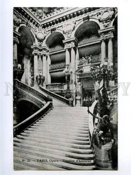 158310 France PARIS Opera House Staircase Escalier d'honneur