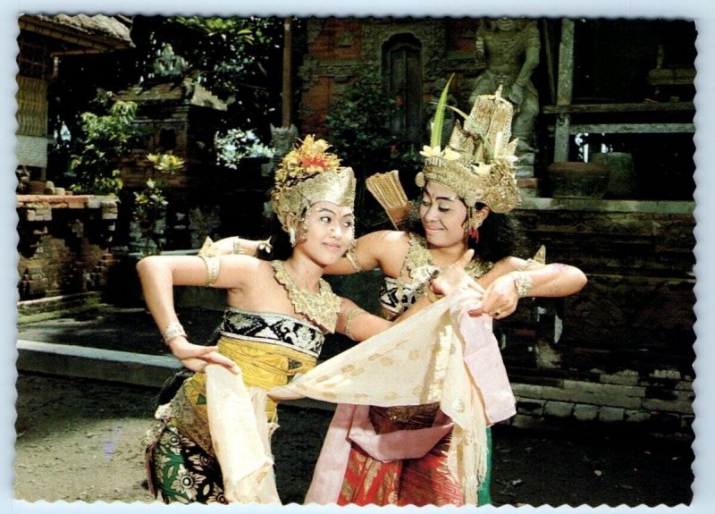 Main Figures of Ramayana Dance Ballet INDONESIA? 4x6 Postcard