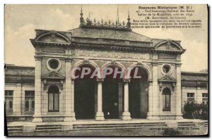 Old Postcard Besancon History Bains Hydrotherapy Salins created in the Mouillere