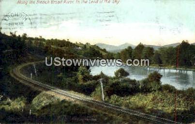 French Broad River Hickory NC 1907