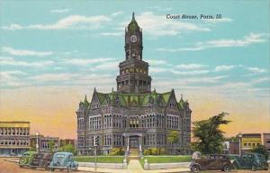 Illinois Paris Court House Curteich