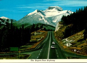 Canada Alberta The Rogers Pass Highway