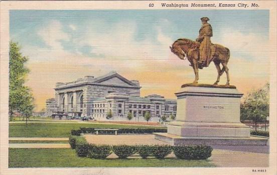 Washington Monument Kansas City Missouri 1941