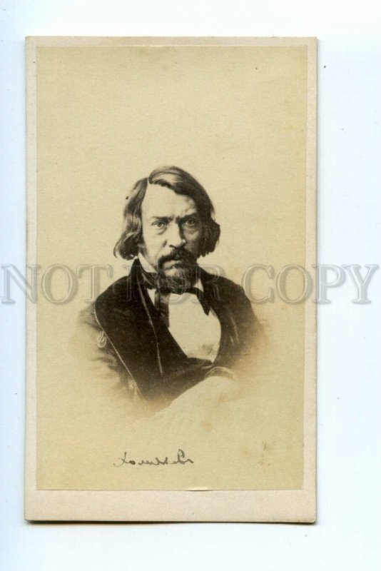 487189 Aleksey Khomyakov Great theologian philosopher POET CDV Photo Portrait