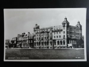 Cambridge UNIVERSITY ARMS c1920's RP Postcard by W. Scott EE847