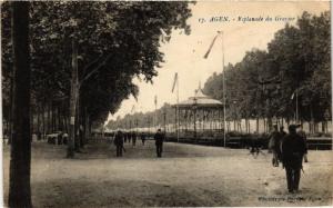 CPA AGEN - Esplanade du Gravier (638626)