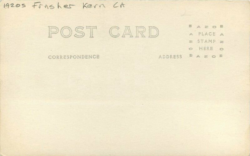 Frasher Kern California White House Cliffs Royal Gateway RPPC Postcard 20-2896 