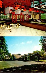 Bennington, VT Vermont PARADISE RESTAURANT Roadside ca1960's Advertising Card