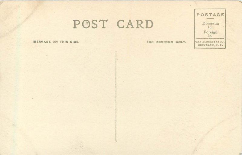 c1910 Lithograph Postcard; Main Street Scene Ventura CA Unposted Albertype