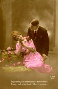 Romantic Couple.    *RPPC