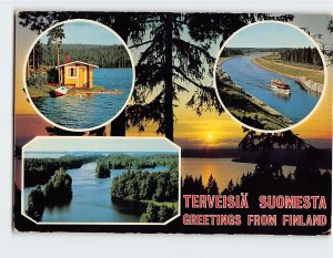 Postcard Greetings From Finland