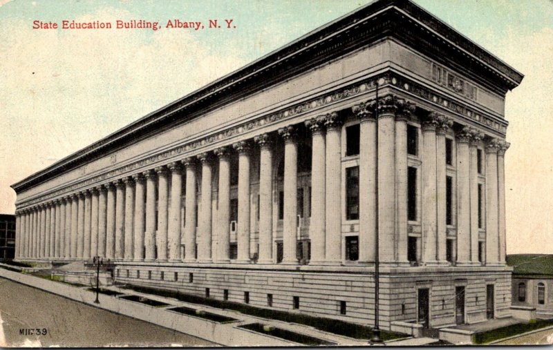 New York Albany State Education Building 1913