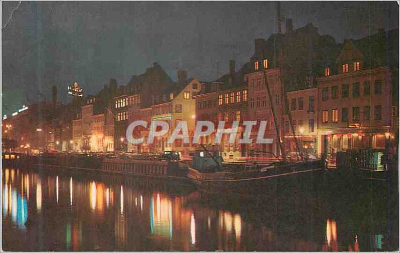 Modern Postcard Denmark Boat