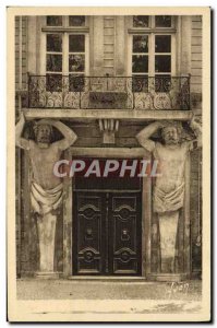 Old Postcard Aix en Provence Gate L & # 39Hotel d & # 39Espagnet
