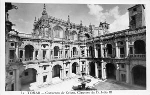 BR20163 Tomar conbento de cristo claustro de d koao II Portugal