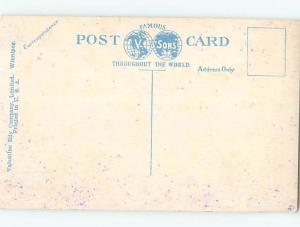 Unused W-Border HOSPITAL SCENE Winnipeg Manitoba MB d5616