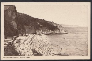 Devon Postcard - Oddicombe Beach, Babbacombe  RS3830