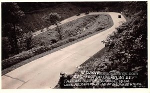 U Curve East foot of Laurel Mountain - Macomber, West Virginia