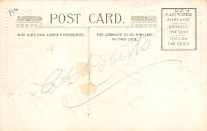 John Winsch Publishing St. Valentines Day Postcard Writing on back