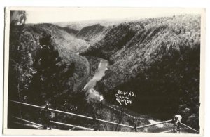 RPPC Postcard Pennsylvania Grand Canyon 1953