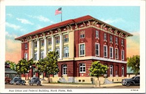 Postcard Post Office and Federal Building in North Platte, Nebraska