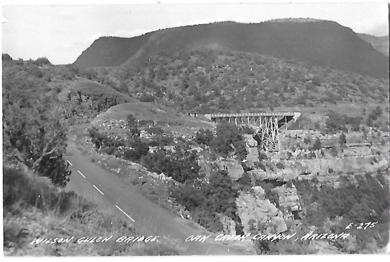 RPPC Wilson Gulch (Midgley) Bridge Sedona Oak Creek Canyon Arizona