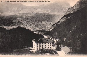 Hotel Pension des Montees Pelissier et la chaine des Fiz,France BIN