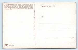 Braubach unddie Marksburg - GERMANY Postcard