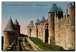 Old Postcard Carcassonne The High bitches