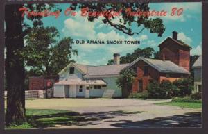 Old Smokehouse Tower,Amana,IA Postcard 