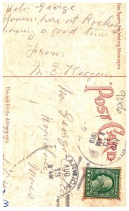 Victorian Girl at Beach