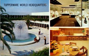 Postcard Tupperware World Headquarters on U.S. Highway 441 Orlando, Florida